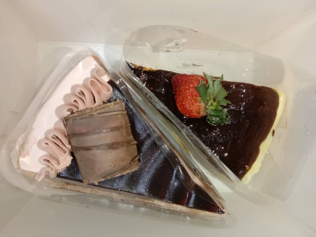 Double slices cake of the day 